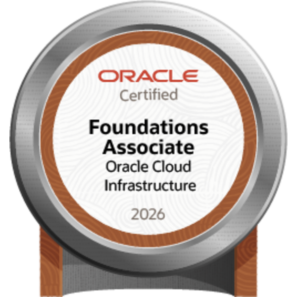 OCI Cloud Associate Foundation